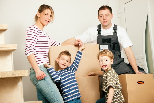 Labelled storage containers for a tidy Newsouthgate home