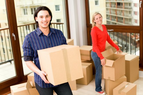 Rows of neatly stored items showing practical and secure storage