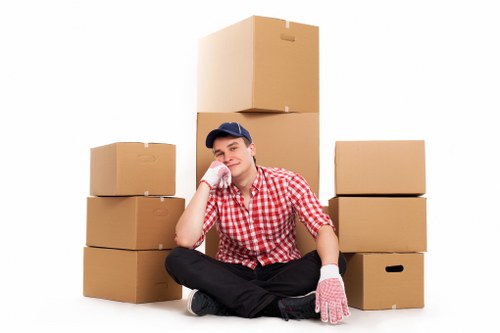 Office furniture stored safely in Newsouthgate